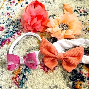 Spring pink bows